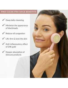 Dispositivo de Limpieza Facial PMD Beauty Clean Pro Gold - Oro 24K 2