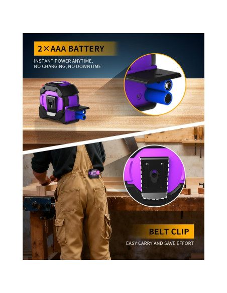 Cinta Métrica Láser Digital 3 en 1 Almighty Tools 60m