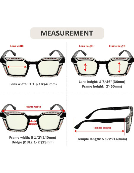 Eyekepper Gafas de Lectura 5-Pack Mujeres 2.5x Bloqueo Luz Azul Eyekepper Gafas de Lectura 5-Pack Mujeres 2.5x Bloqueo Luz Azul