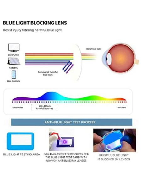 Gafas de Lectura Bloqueadoras de Luz Azul Marie Claire MC6239 49mm