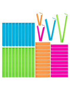 Clips para Sellar Bolsas de Comida Mr. Pen, 40 Piezas, 4 Tamaños