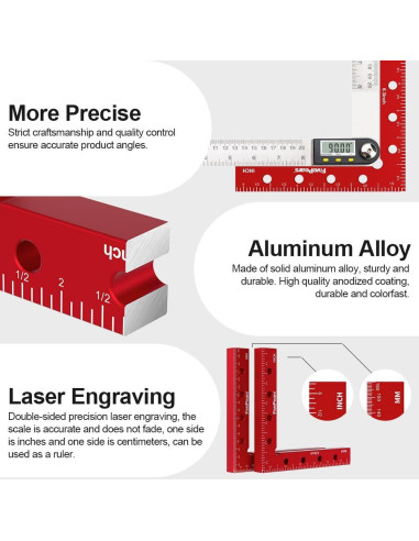 Abrazaderas de Posicionamiento 90 FivePears 16x16cm 2 Pack