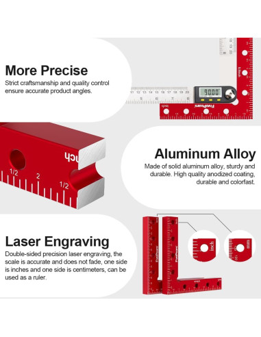 Abrazaderas de Posicionamiento 90 FivePears 16x16cm 2 Pack