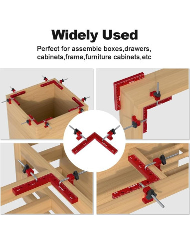 Abrazaderas de Posicionamiento 90 FivePears 16x16cm 2 Pack
