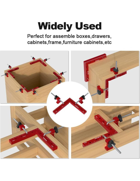 Abrazaderas de Posicionamiento 90 FivePears 16x16cm 2 Pack