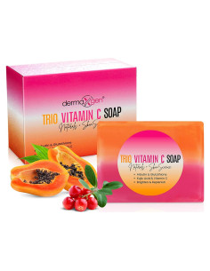 Jabón Orgánico de Vitamina C Dermaxgen 142g - Antienvejecimiento