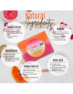 Jabón Orgánico de Vitamina C Dermaxgen 142g - Antienvejecimiento 2