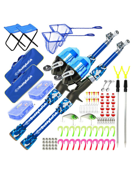 Set de Pesca para Niños DaddyGoFish 1.22m Combo Completo