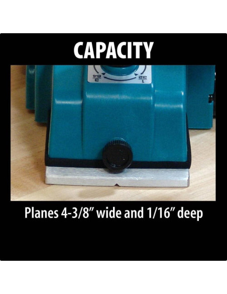 Cepillo Eléctrico Makita 1912B 4-3/8" 7.5 AMP Profesional