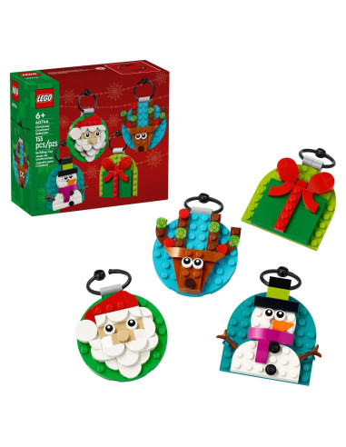 Adornos Navideños LEGO 40744 - Juguete de Construcción 153 Piezas