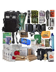 Mochila de Emergencia Sirius Survival 50L - Kit 72 Horas