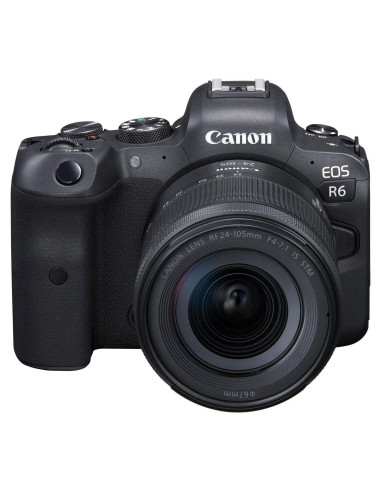 Cámara Sin Espejo Canon EOS R6 + Lente RF 24-105mm F4-7.1