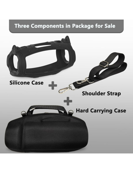 Funda de Silicona y Estuche Duro JCHPINE para JBL Charge 6