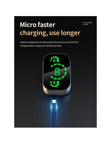 Auriculares Inalámbricos V5.3 VOLT PLUS TECH con PowerBank 2000mAh