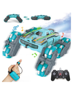 Coche de Acrobacias RC ZMMB 8 Ruedas Control Gestos LED