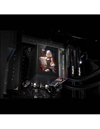 Enfriador Líquido de CPU PCCOOLER DS360 360mm con Pantalla LCD