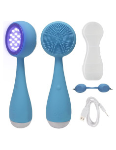 Cepillo Facial PMD Beauty - Limpieza Inteligente con Luz Azul
