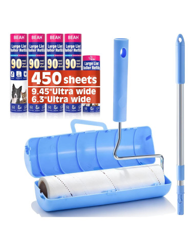 Rodillo de Pelusa BEAH 24 cm + 16 cm para Mascotas