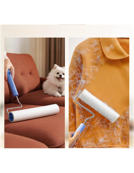 Rodillo de Pelusa BEAH 24 cm + 16 cm para Mascotas