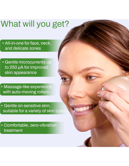 Dispositivo Facial de Microcorriente LEEMCOR 10x10cm 330g