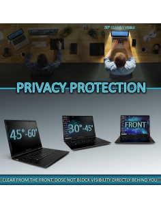 Filtro de Pantalla Privada 14" EZ-Pro Antirreflejo y Antiluz Azul 2