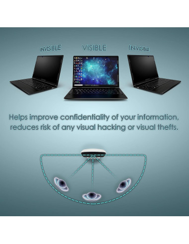Filtro de Pantalla Privada 14" EZ-Pro Antirreflejo y Antiluz Azul