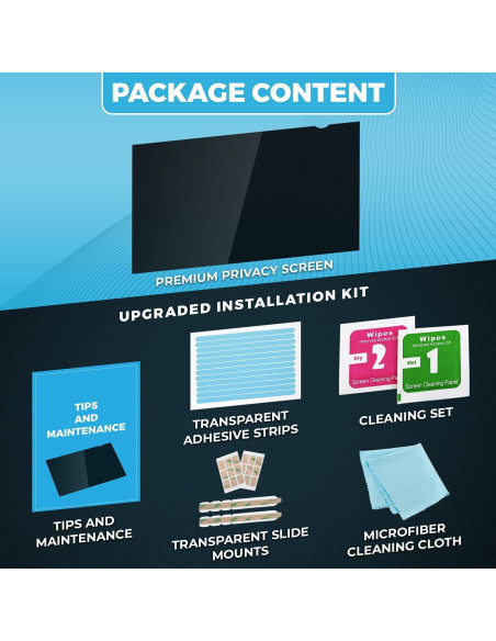 Filtro de Pantalla Privada 14" EZ-Pro Antirreflejo y Antiluz Azul