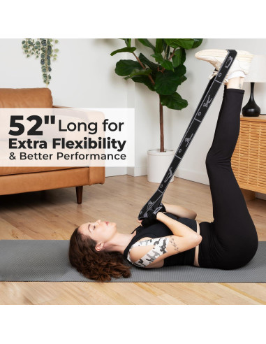 Correa de Estiramiento KSDD 11 Bucles - Banda Elástica para Yoga