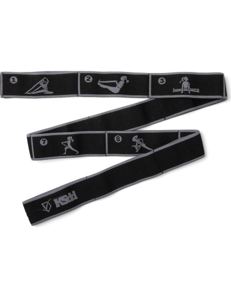 Correa de Estiramiento KSDD 11 Bucles - Banda Elástica para Yoga