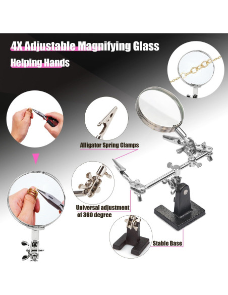 Kit de Fabricación de Joyas MONVICT 1830 Piezas con Herramientas