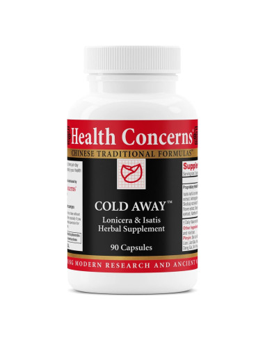 Suplemento Inmunológico Cold Away Health Concerns 90 Cápsulas