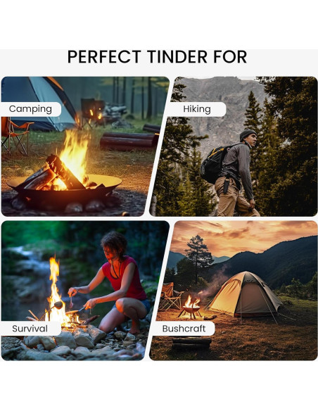 Palos de Encendido de Fuego Smalldu - Grasa de Resina Alta 10 cm