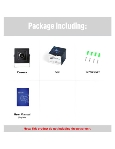 Cámara de Seguridad IP RevoTech I706-4 Mini 3MP 180