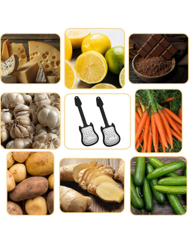 Rallador de Queso de Mano MBAIYO 2 Piezas Acero Inoxidable