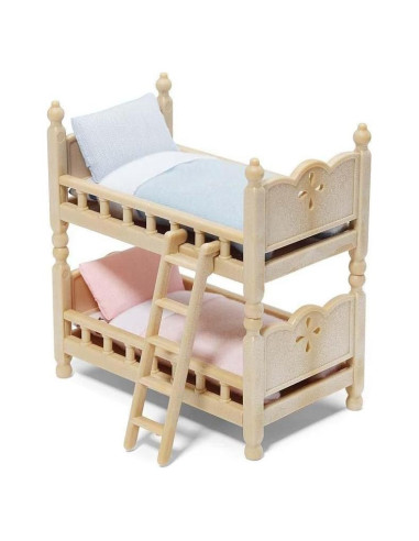 Camas Literas Calico Critters - Conjunto de Muebles 8 Piezas