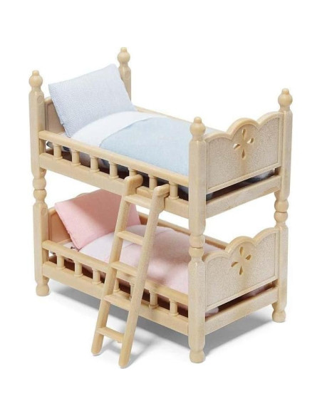 Camas Literas Calico Critters - Conjunto de Muebles 8 Piezas