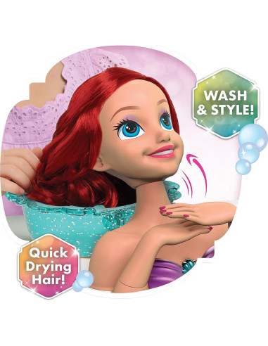Cabeza de Estilo Ariel Spa Just Play 20 Piezas 20 cm