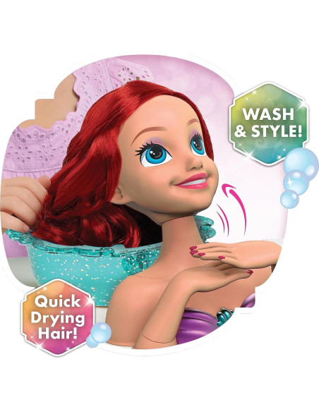 Cabeza de Estilo Ariel Spa Just Play 20 Piezas 20 cm