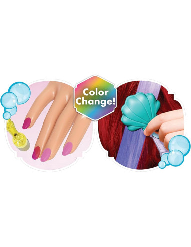 Cabeza de Estilo Ariel Spa Just Play 20 Piezas 20 cm