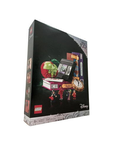 LEGO Icono Villanos Disney 43227 Set 1540 Piezas