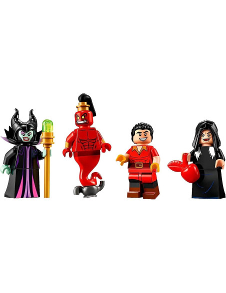LEGO Icono Villanos Disney 43227 Set 1540 Piezas