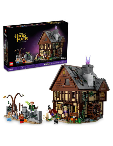 LEGO Ideas Hocus Pocus Cabaña Sanderson 21341 2316 Piezas