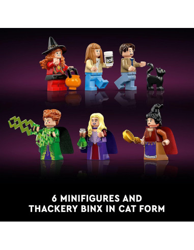 LEGO Ideas Hocus Pocus Cabaña Sanderson 21341 2316 Piezas