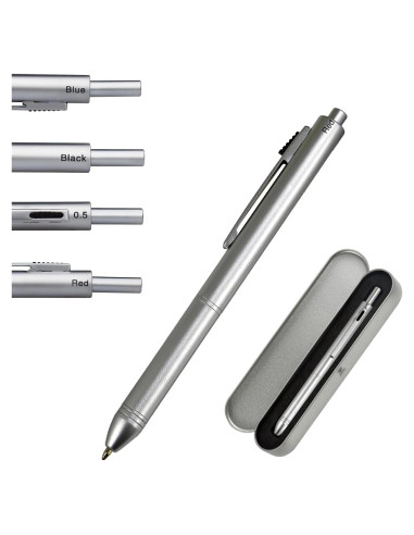 Bolígrafo Multicolor 4 en 1 YUNCHUN con Lápiz Mecánico 0.5mm