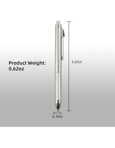 Bolígrafo Multicolor 4 en 1 YUNCHUN con Lápiz Mecánico 0.5mm