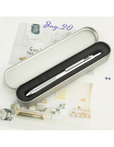 Bolígrafo Multicolor 4 en 1 YUNCHUN con Lápiz Mecánico 0.5mm