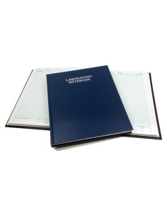 Cuaderno de laboratorio tapa dura azul 2001HC papel reciclado