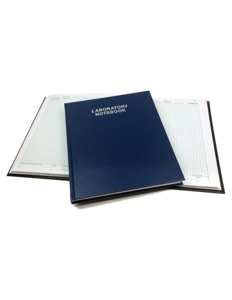 Cuaderno de laboratorio tapa dura azul 2001HC papel reciclado
