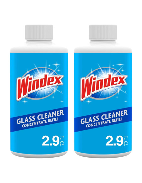 Limpiador de Vidrios Windex Recarga Concentrada 85 ml - 2 Botellas