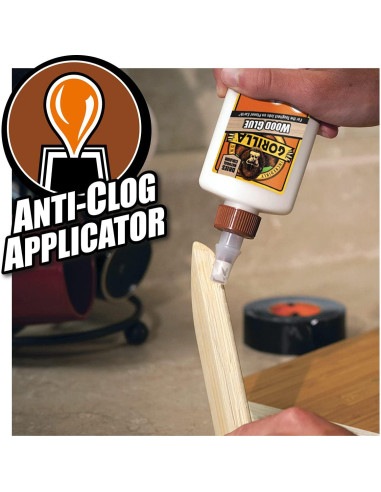 Pegamento para Madera Gorilla 236ml Resistente al Agua